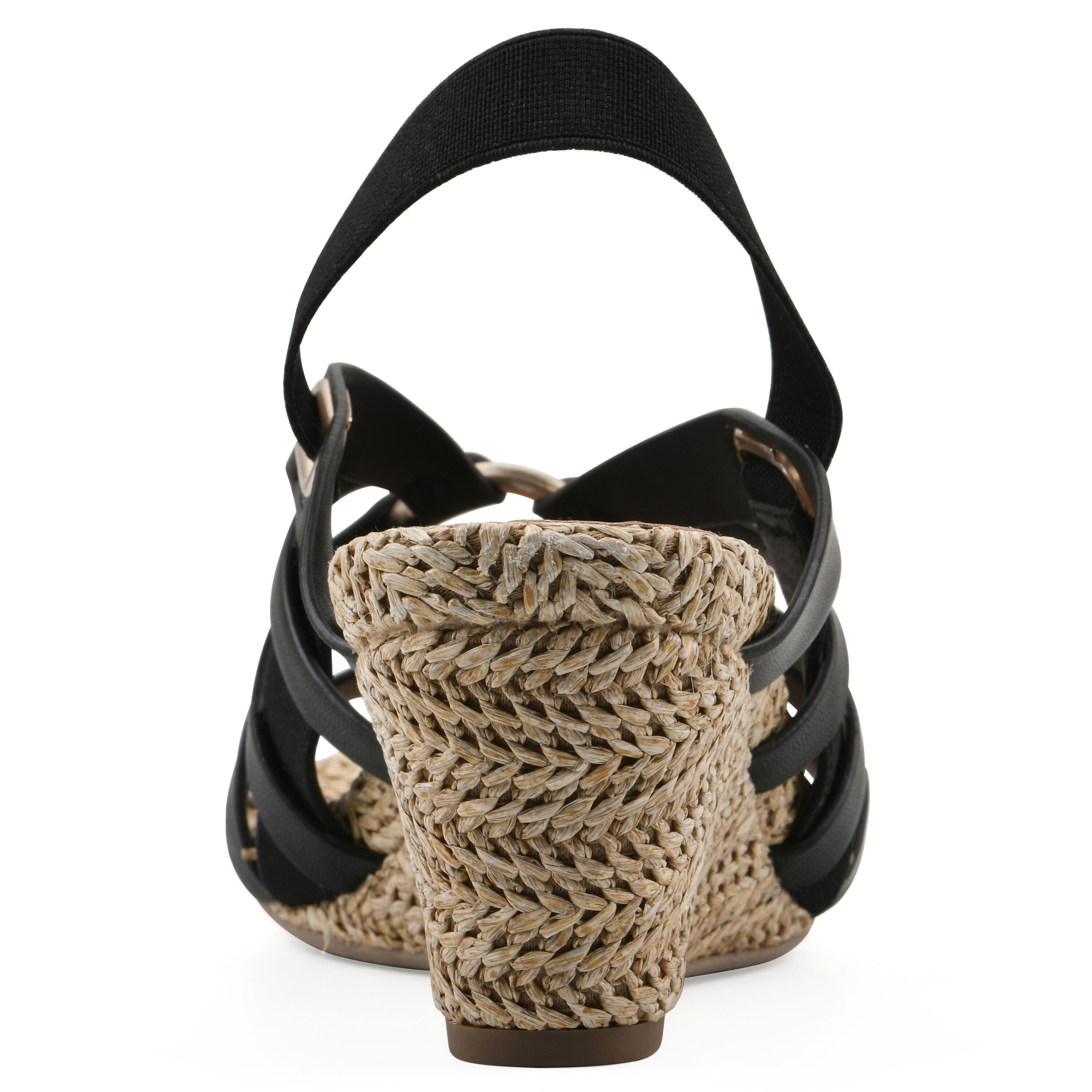 Ataps Wedge Sandal, BLACK SMOOTH, on-hover image number 1