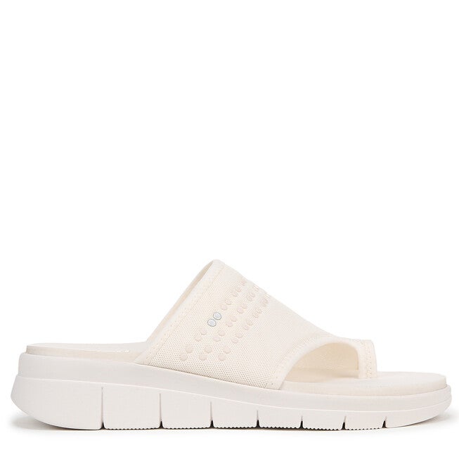 Elegance Slide Sandal, WHITE ALYSSUM, alternate image number 3