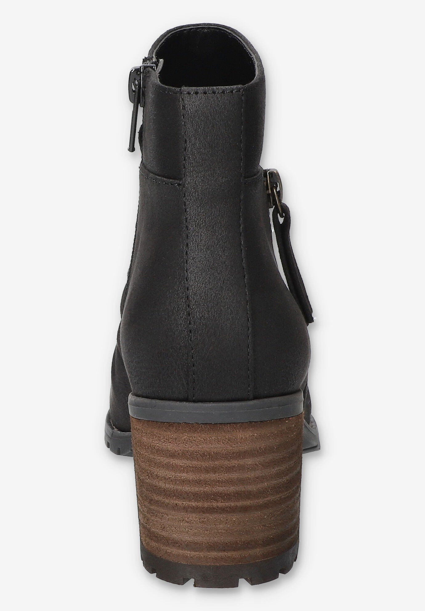 Janita Block Heel Ankle Boot, BLACK, on-hover image number 1