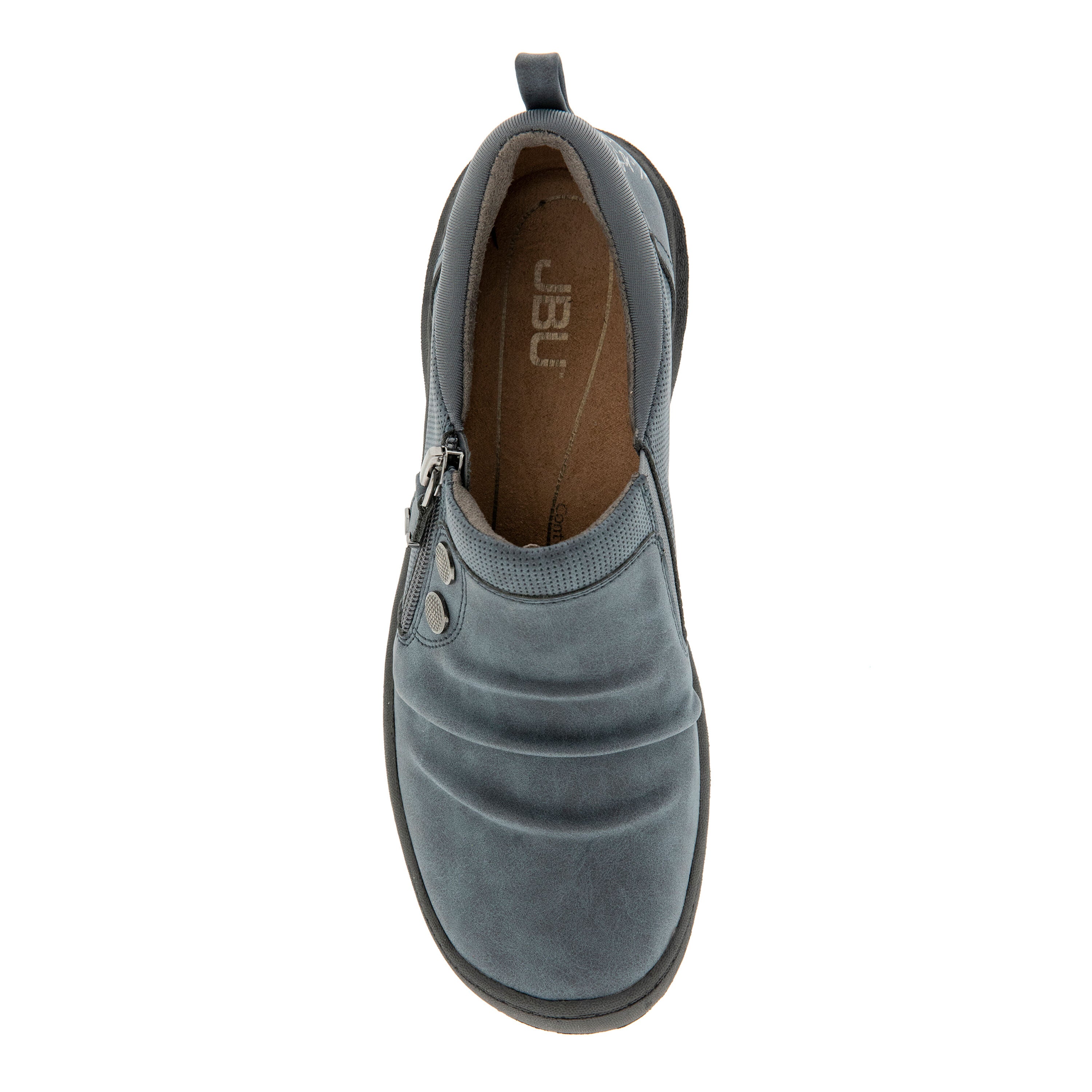 Romi Closed Casual Flat, NAVY, alternate image number 4