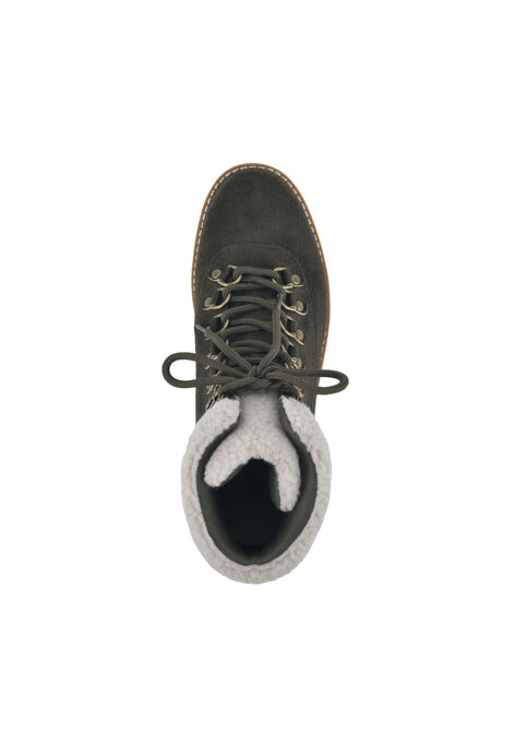 Cozy Lace-Up Hiker Bootie, , alternate image number null