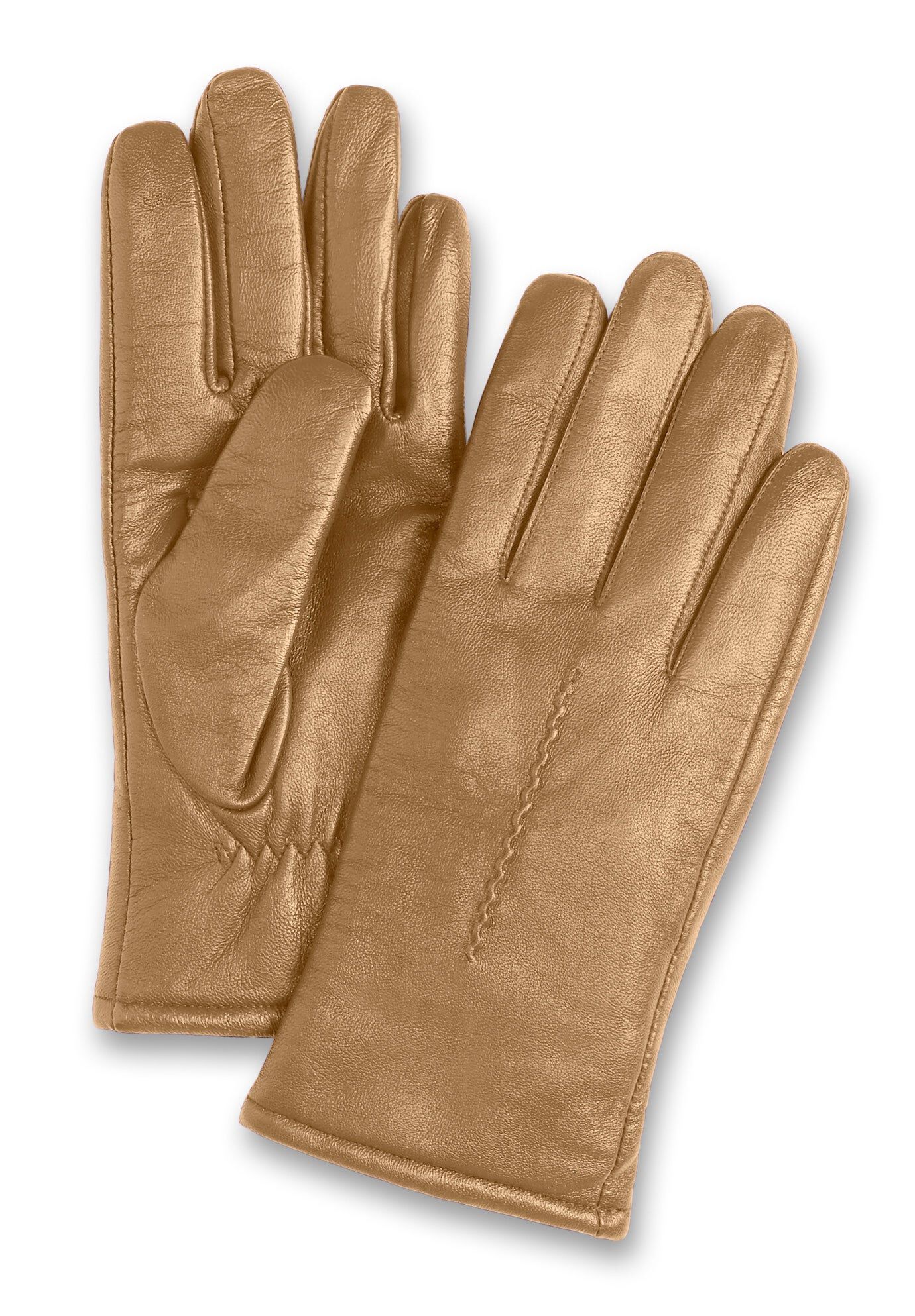 Leather Gloves, SOFT CAMEL, hi-res image number 0