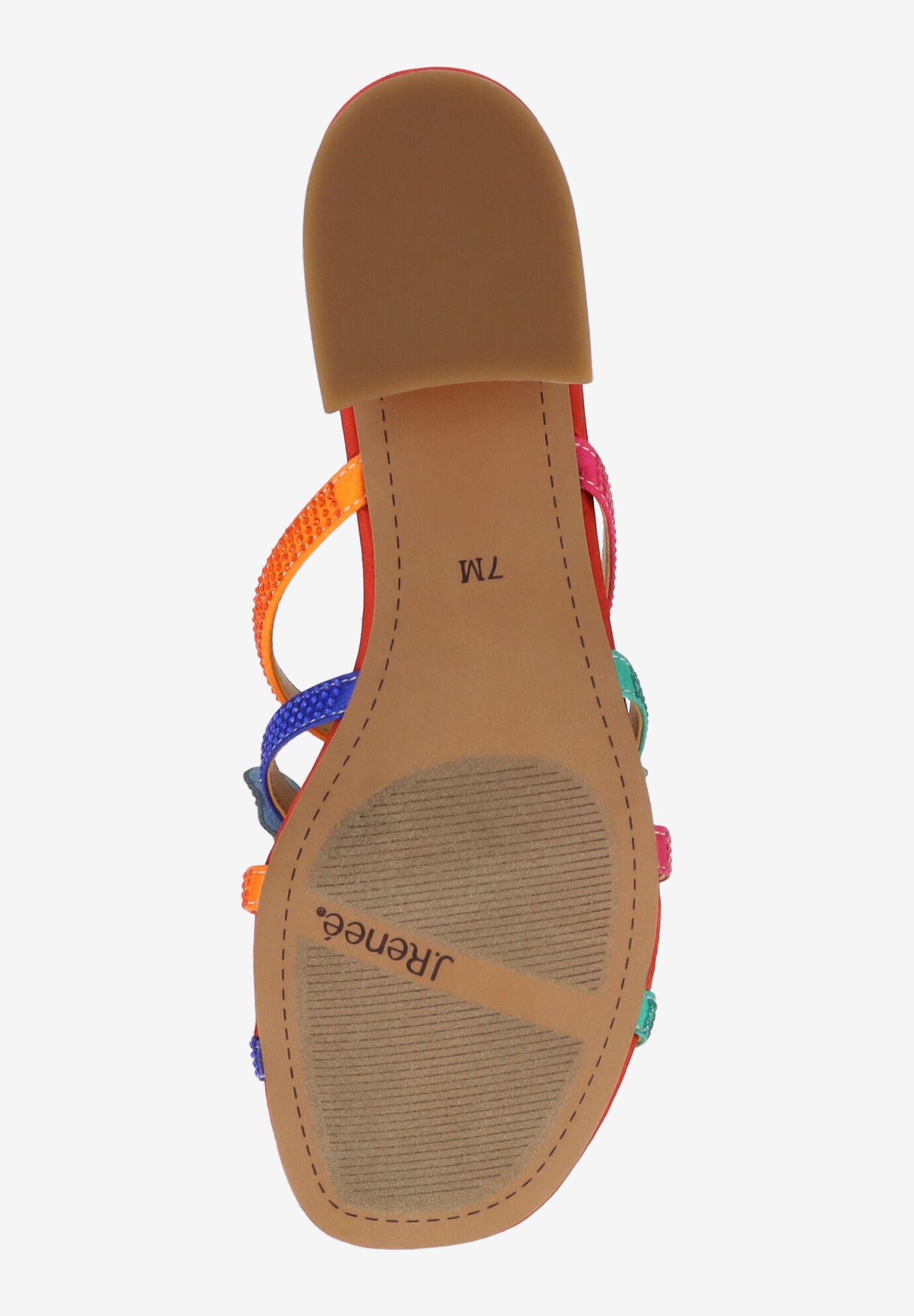 Butafly Strappy Sandal, BRIGHT MULTI, alternate image number 6