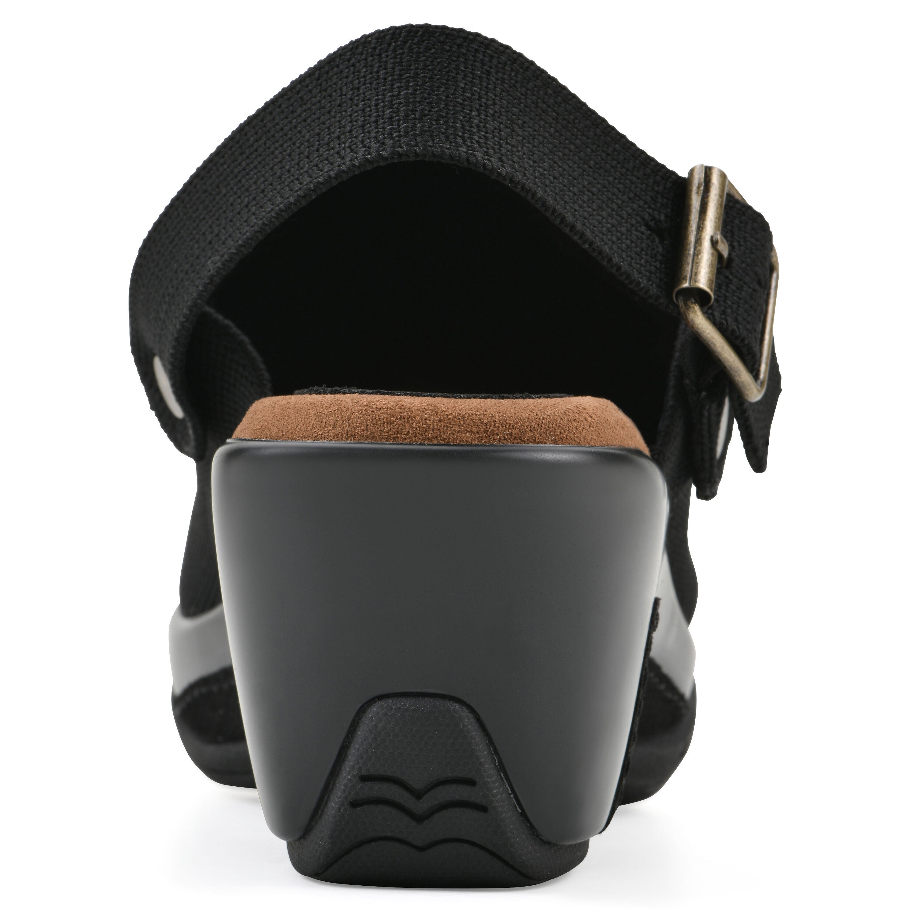 Viable Slingback Clog, BLACK FABRIC, on-hover image number 1