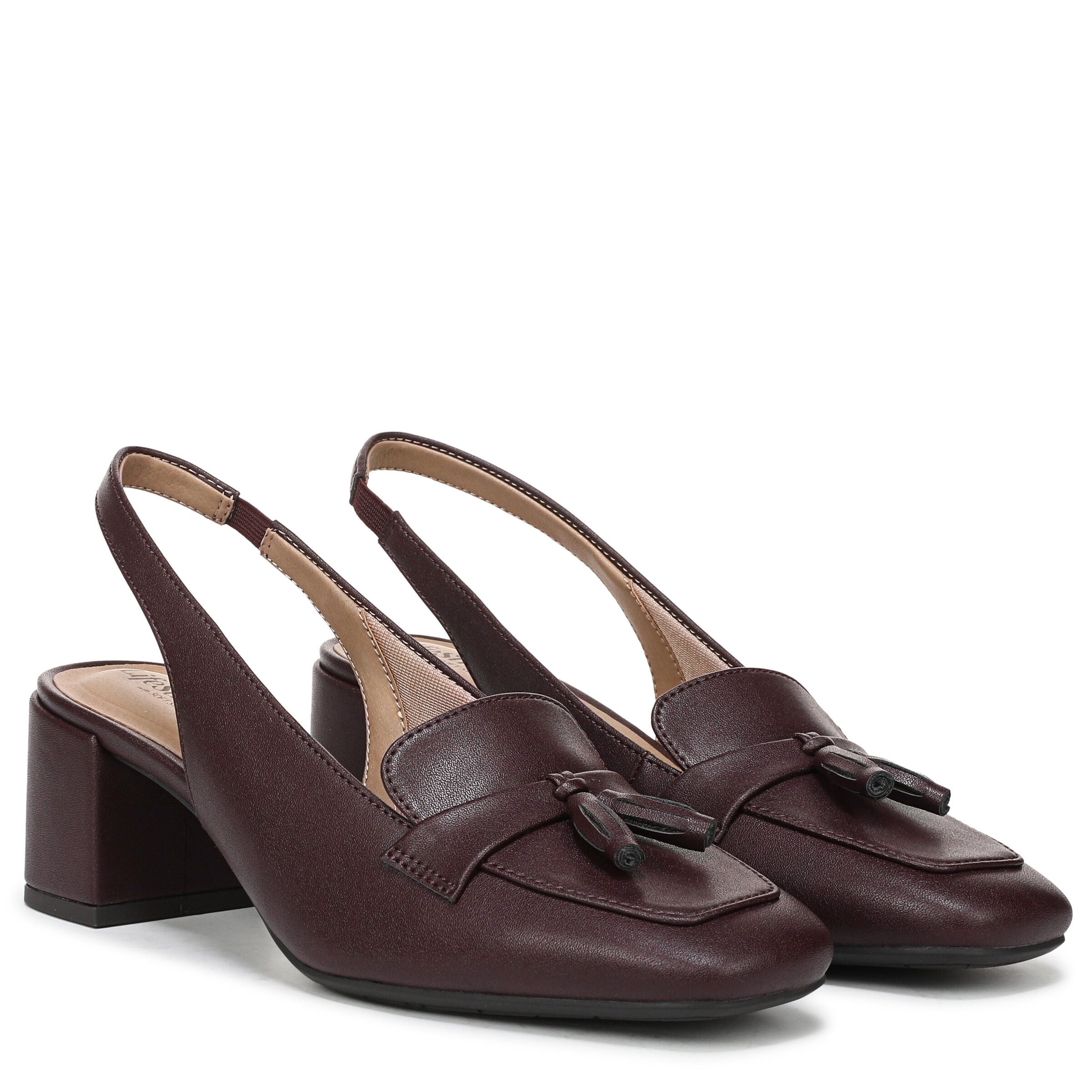 Clarissa Slingback Pump, MULBERRY BURGUNDY, alternate image number 2