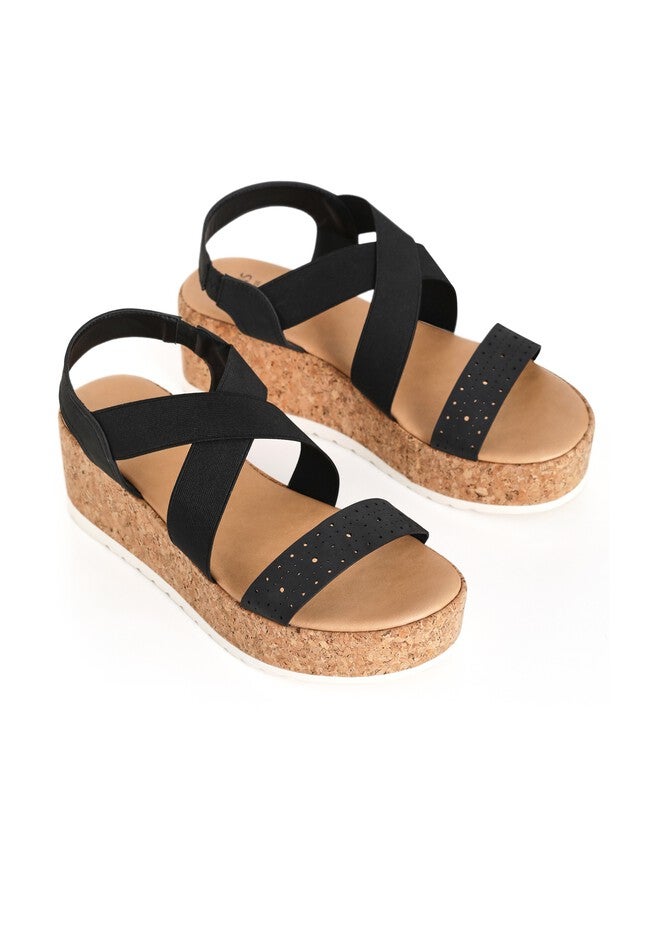 Phoebe Flatform, BLACK, alternate image number null