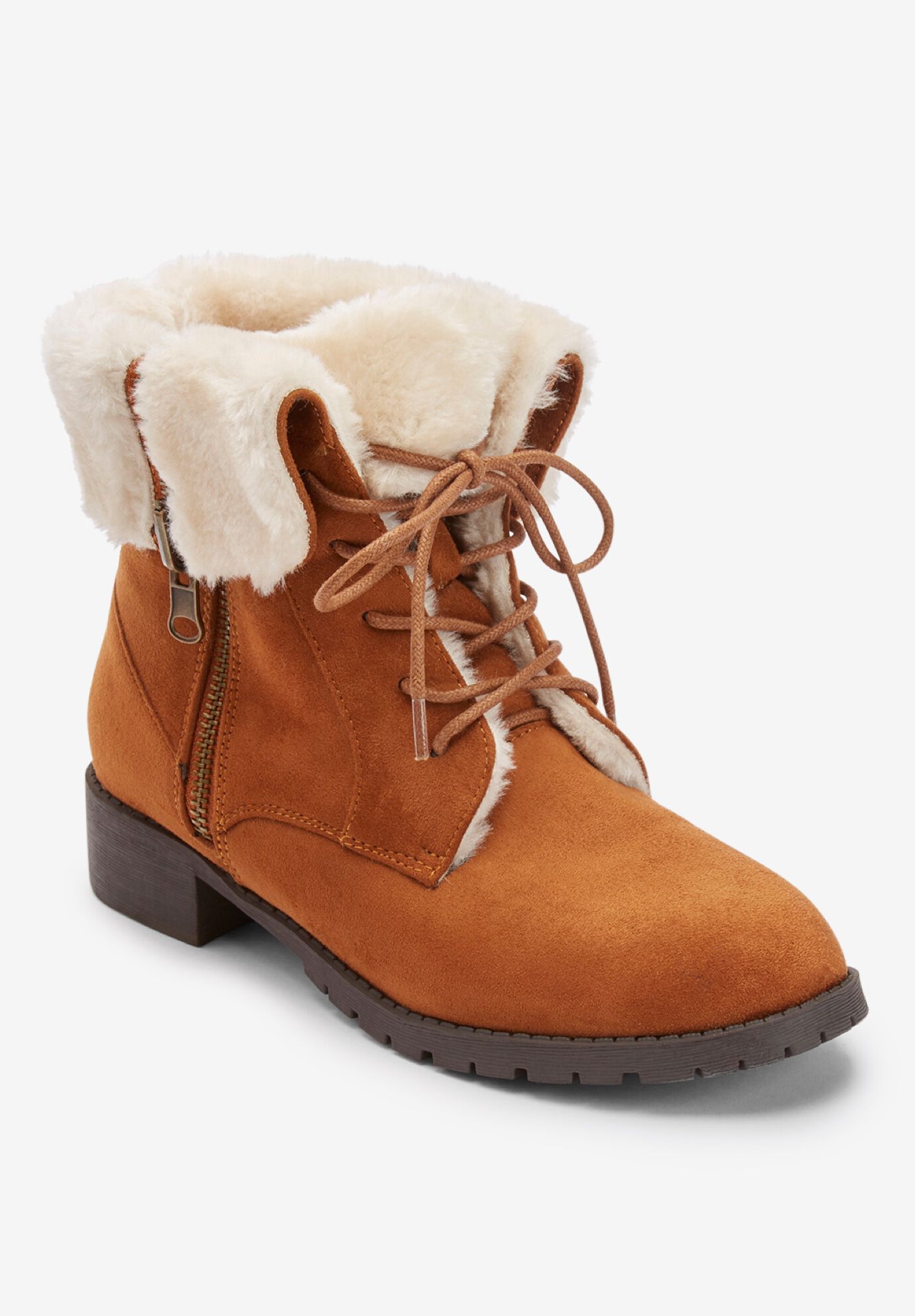 Womens wide width winter snow boots top