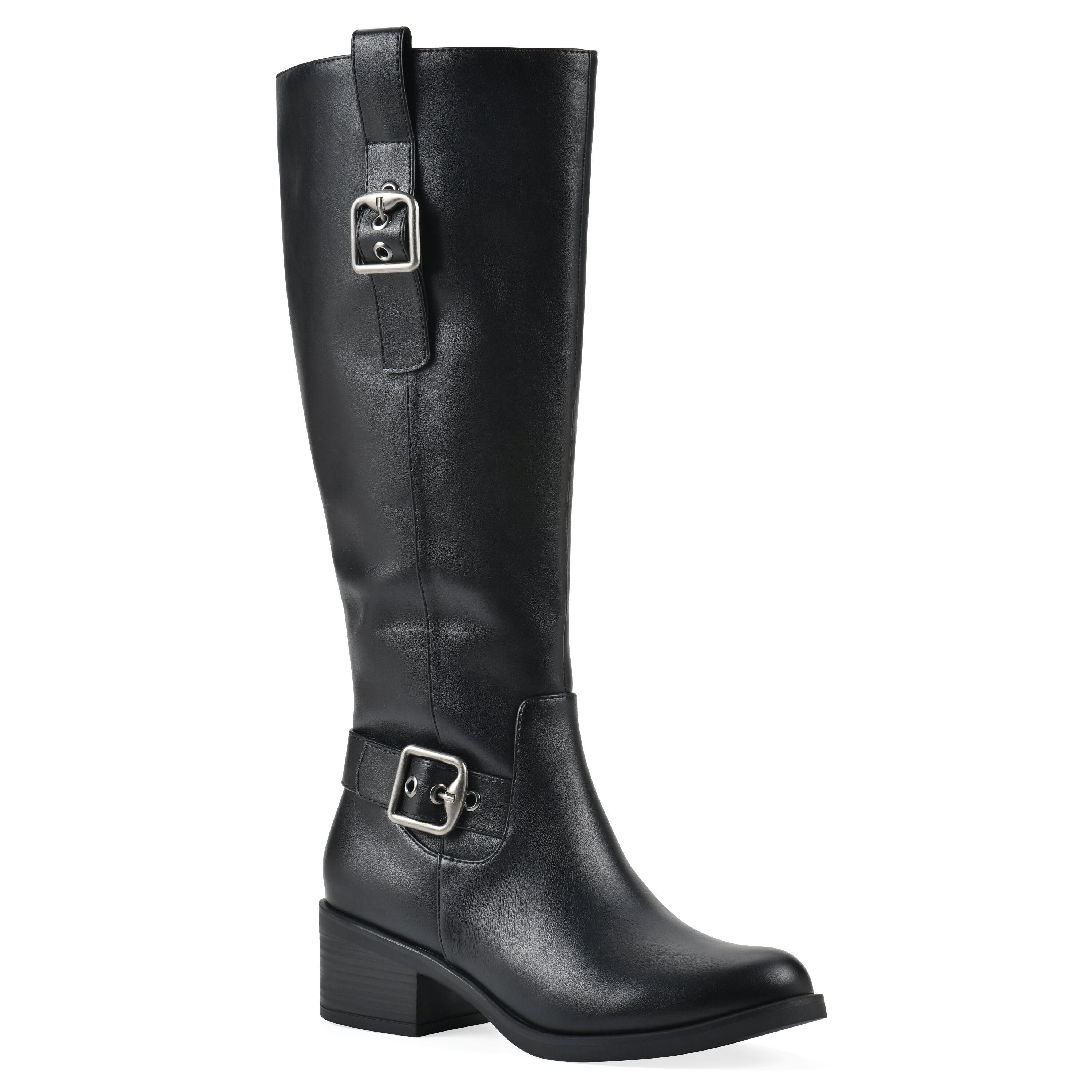 Calzone Tall Shaft Boot, BLACK SMOOTH, hi-res image number 0