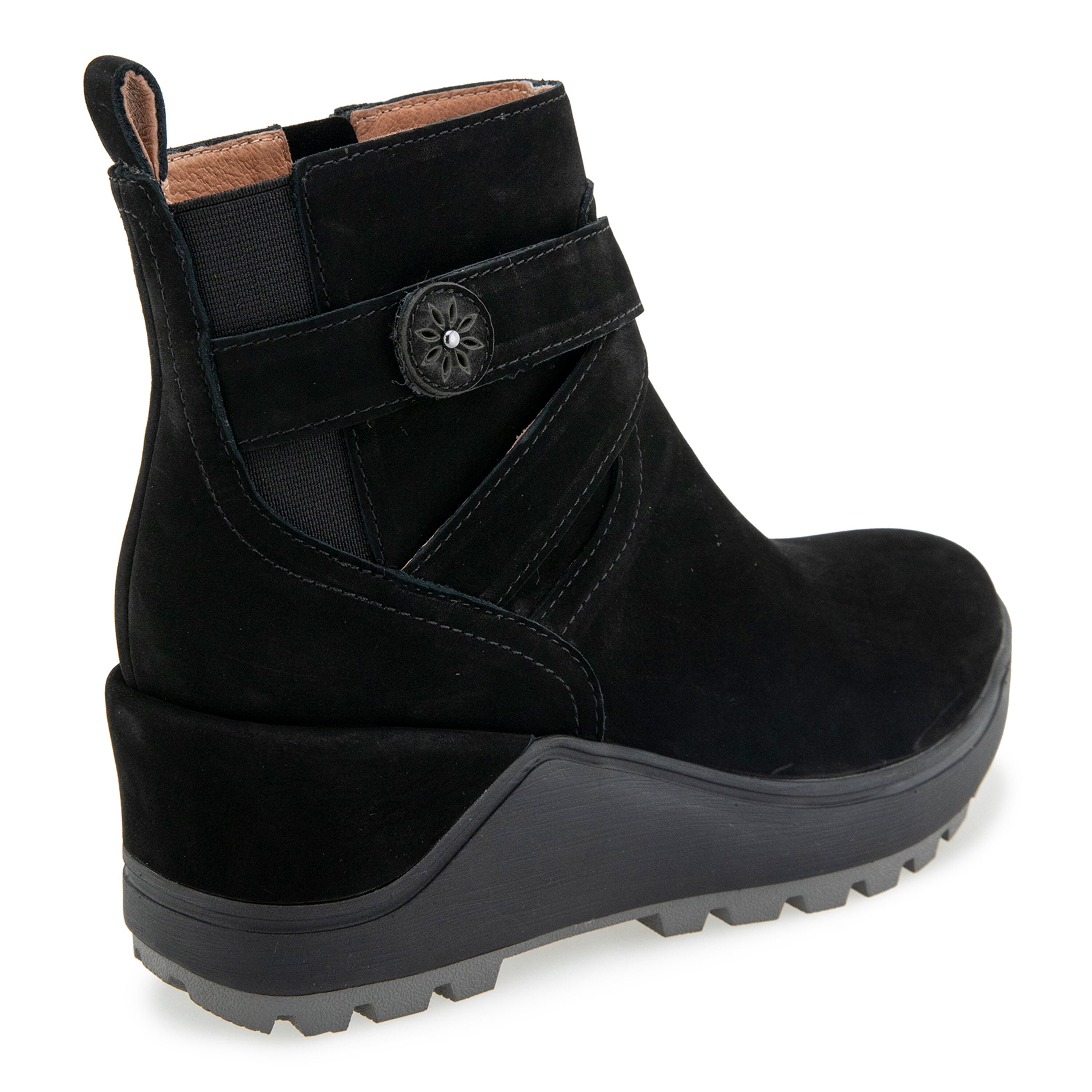 Pattie Water Resistant Casual Boot, BLACK, on-hover image number 1