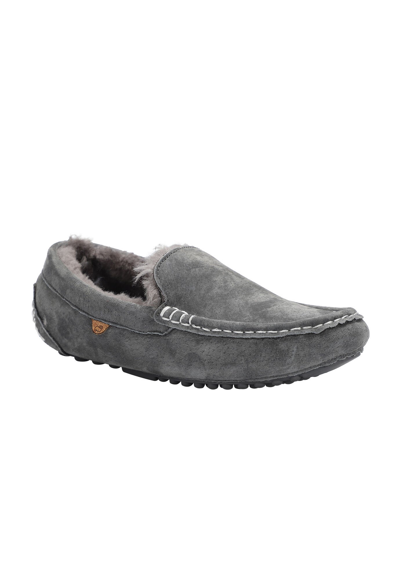 Callie Moc Slippers, CHARCOAL, hi-res image number 0