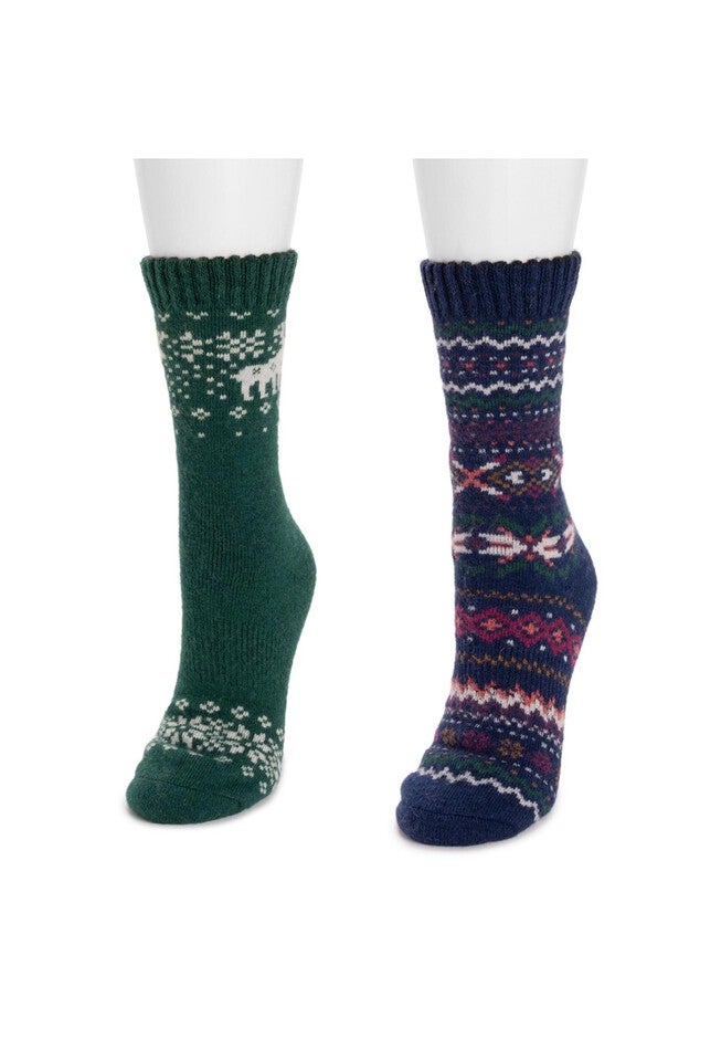 2 Pack Wool Socks, , alternate image number null