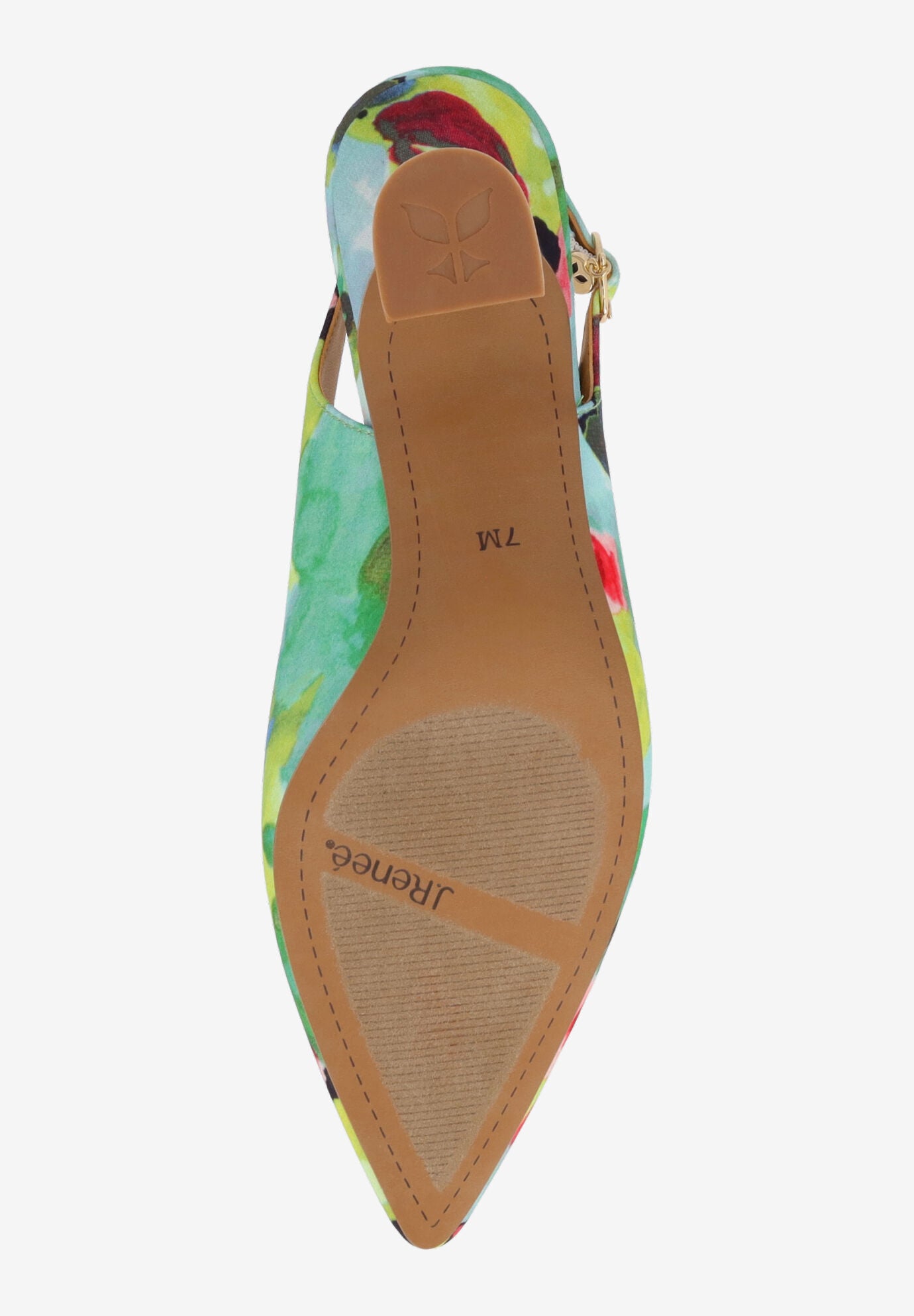 Anara Slingback Pump, GREEN, alternate image number 6