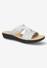 Nia Sandal, SILVER WOVEN, hi-res image number null