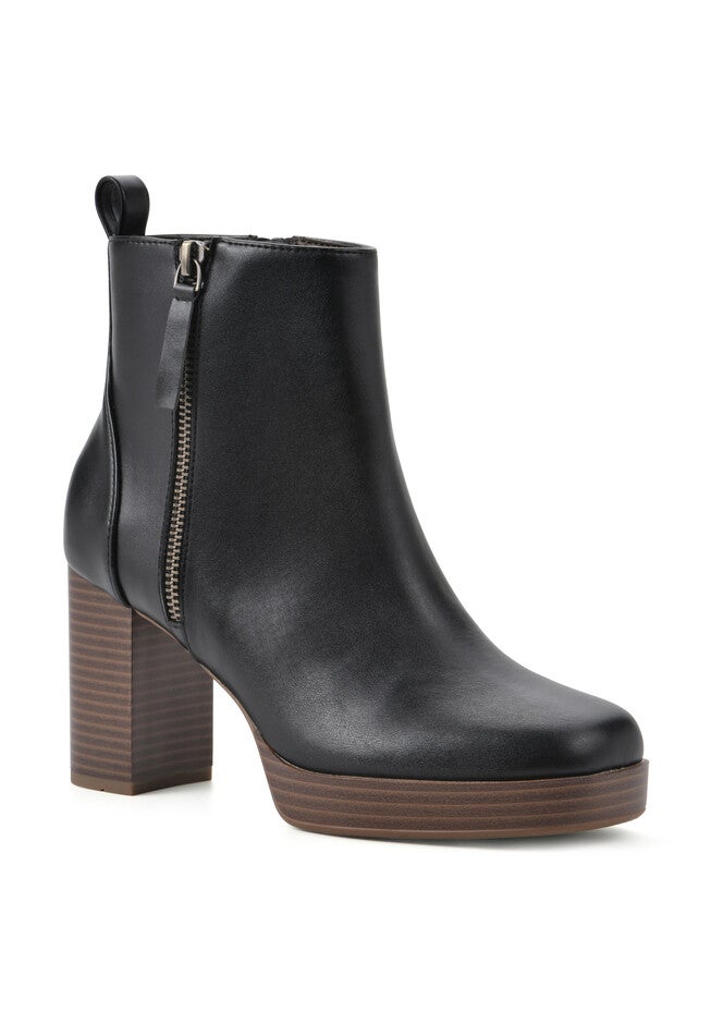 Manito Bootie, BLACK SMOOTH, hi-res image number null