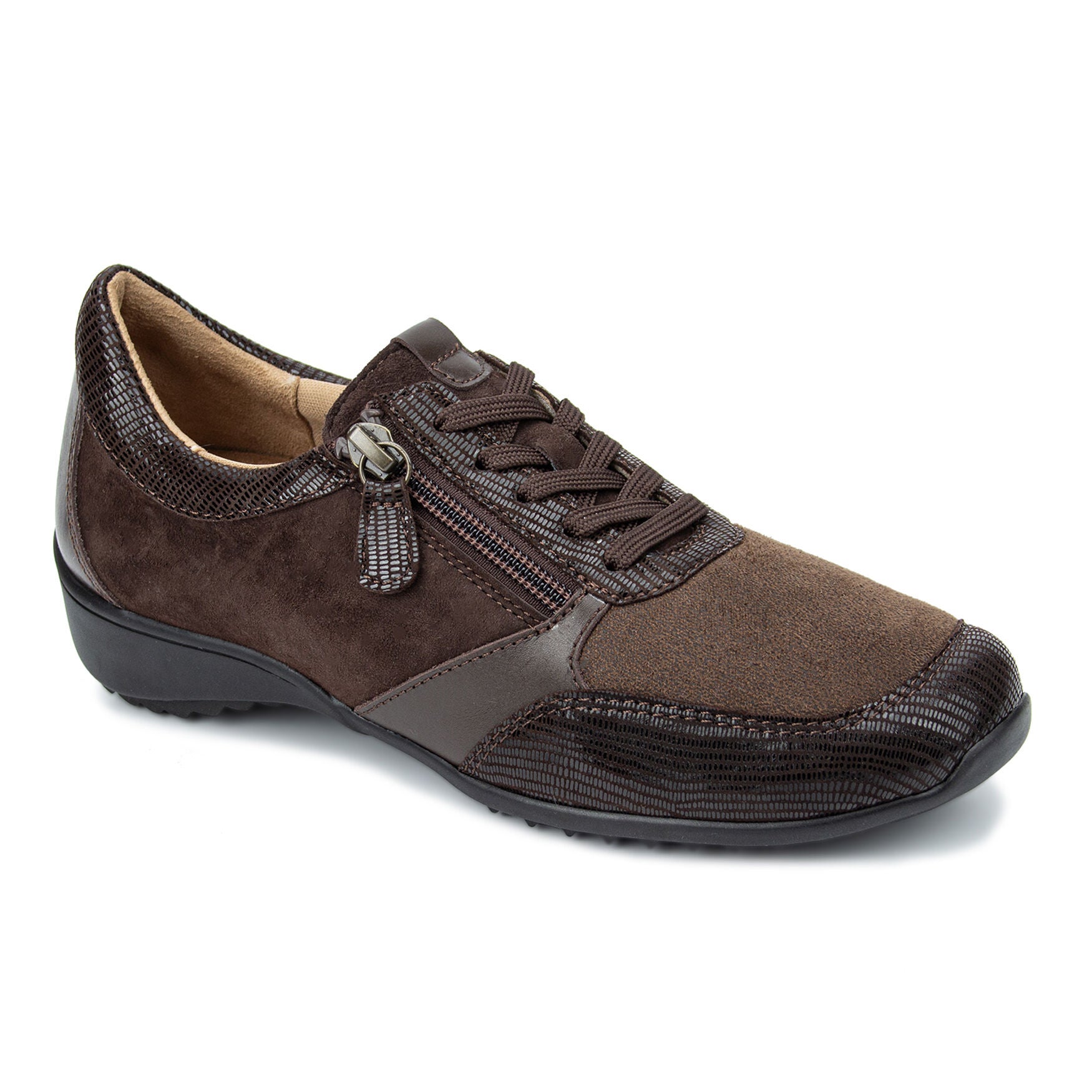Pippy Zipper Oxford, BROWN, hi-res image number 0