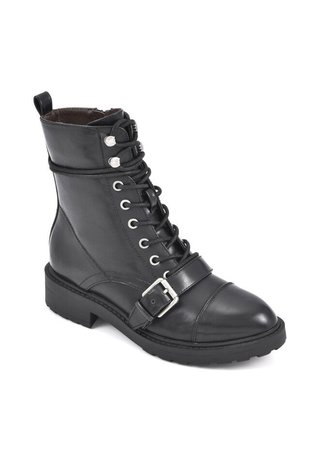 Decree Bootie , BLACK SMOOTH, hi-res image number null
