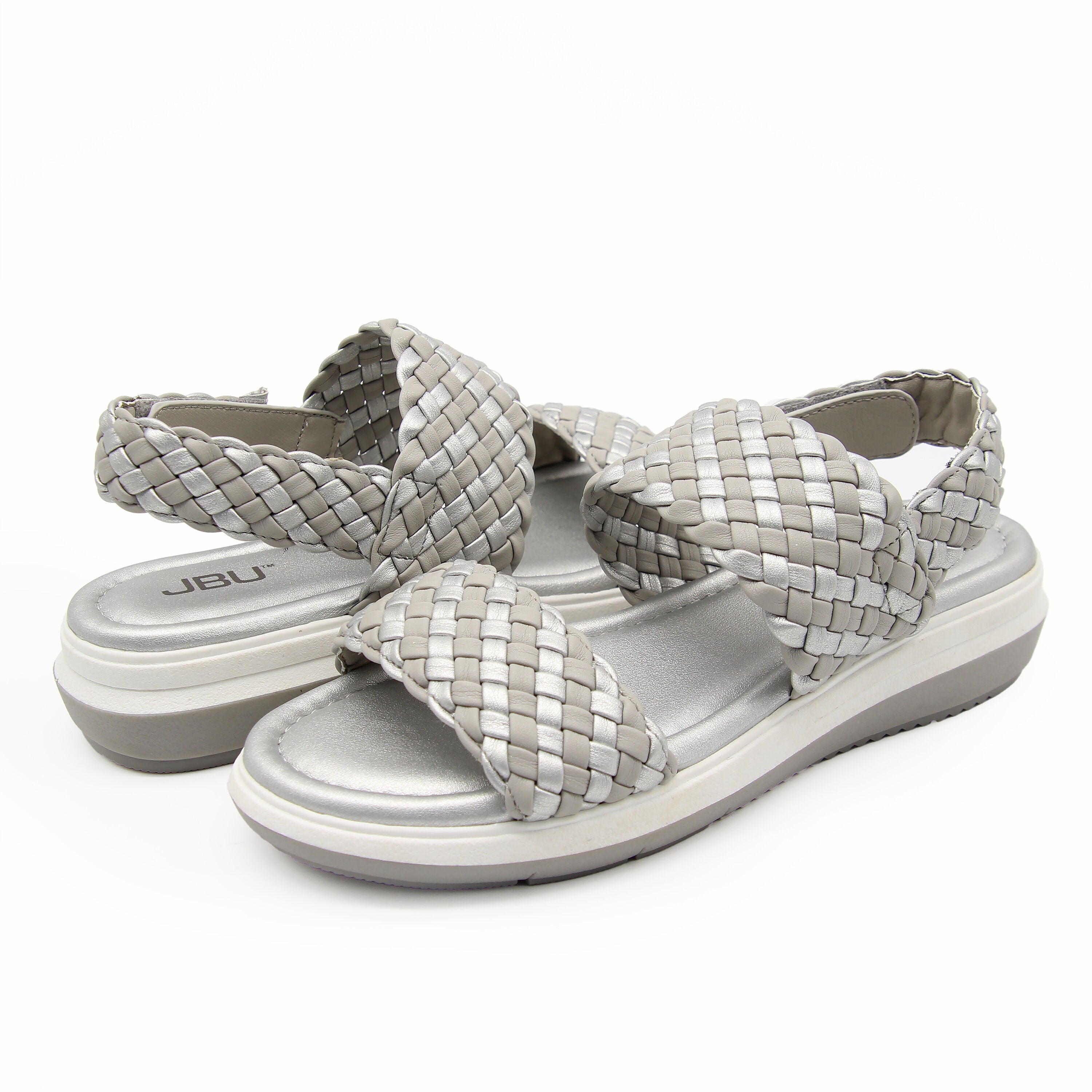 Leila Sandal, GREY SILVER, alternate image number 7