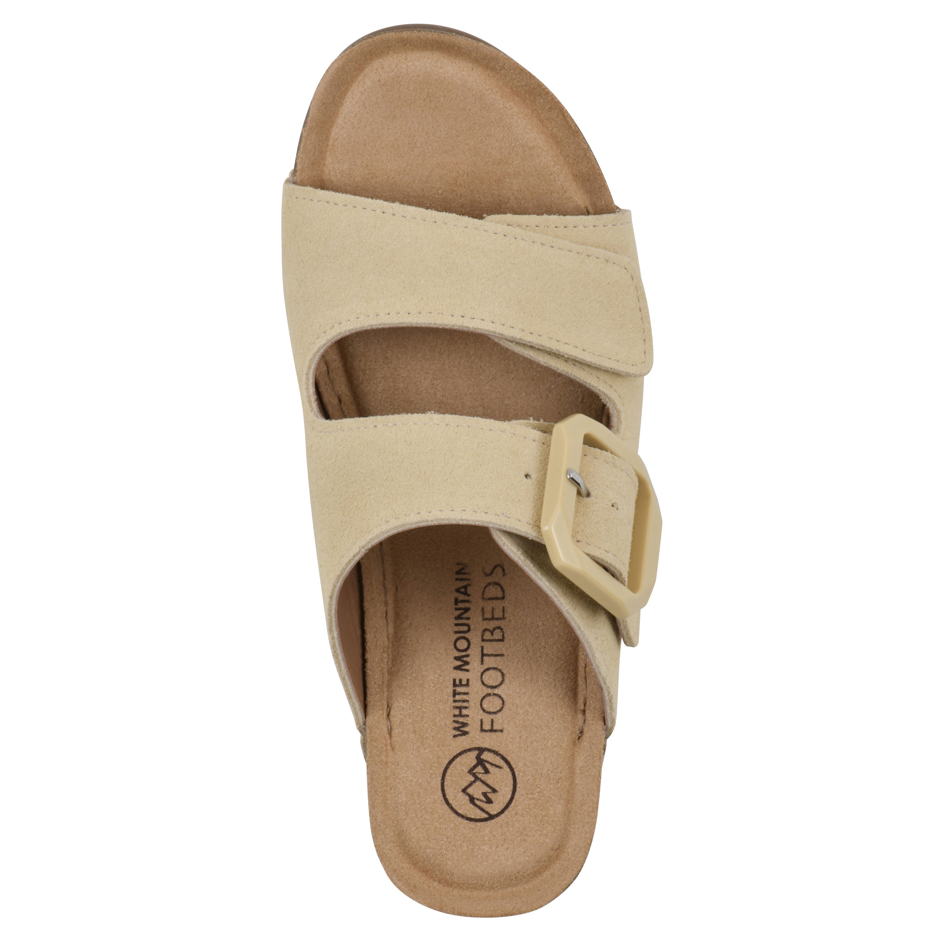 Fearful Slip On Wedge, BUTTER CREAM SUEDE, alternate image number 4