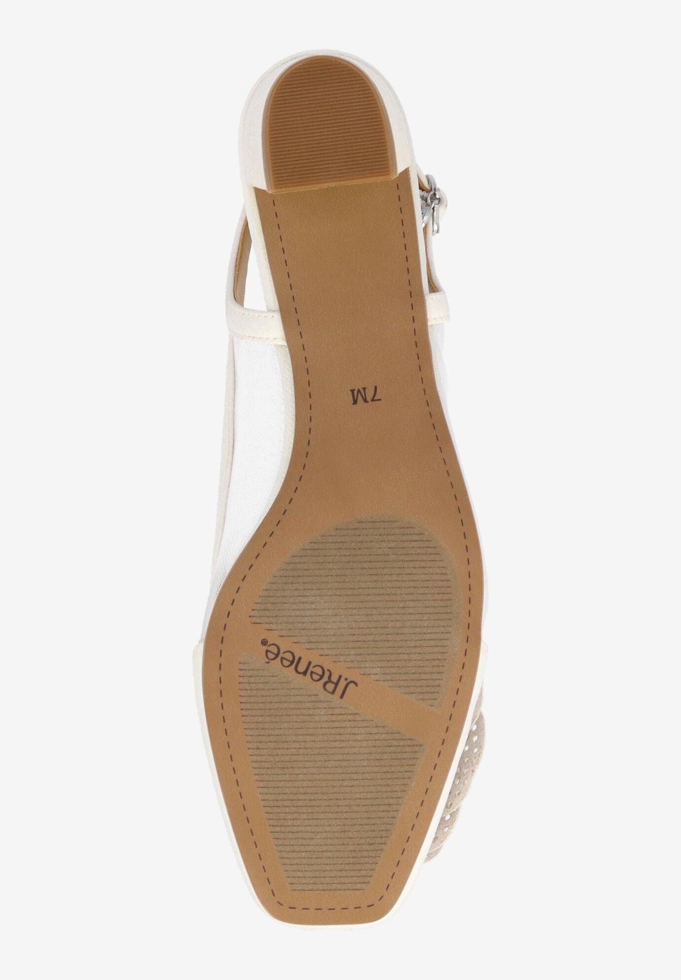 Bellina Slingback Pump, WHITE, alternate image number 6