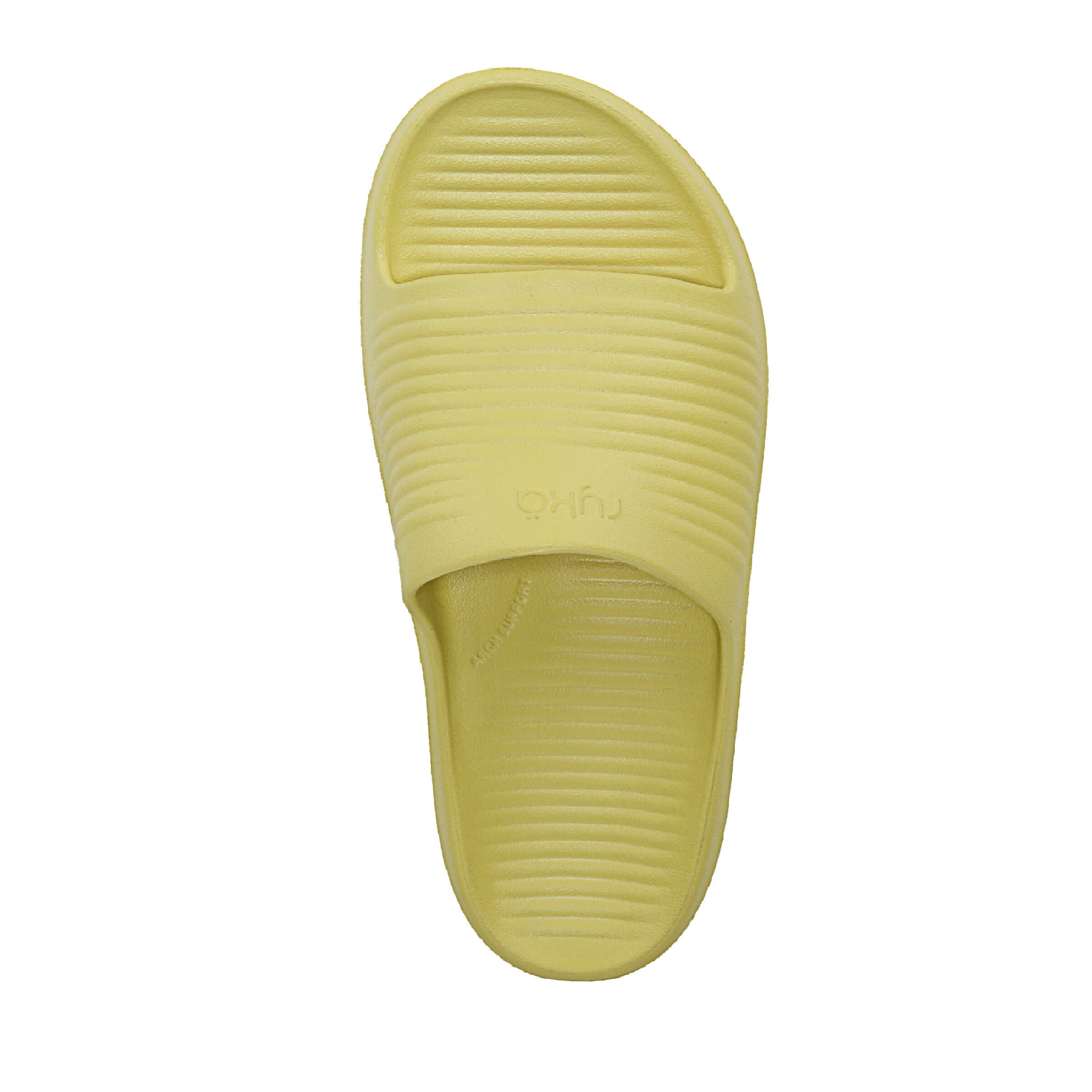Echo Recovery Slide Sandal, VERDANT YELLOW, alternate image number 6