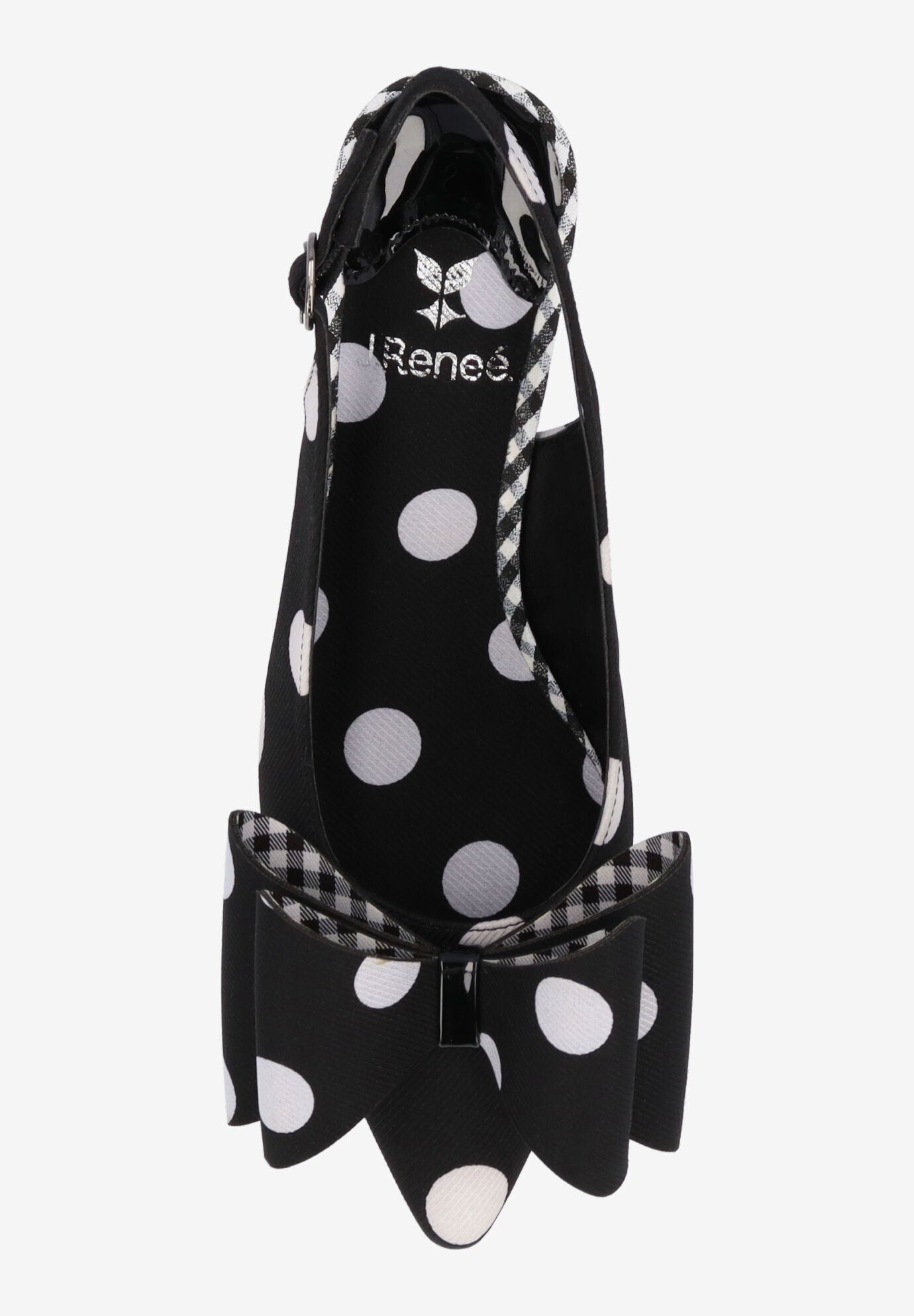 Delmare Slingback Pump, BLACK WHITE, alternate image number 1
