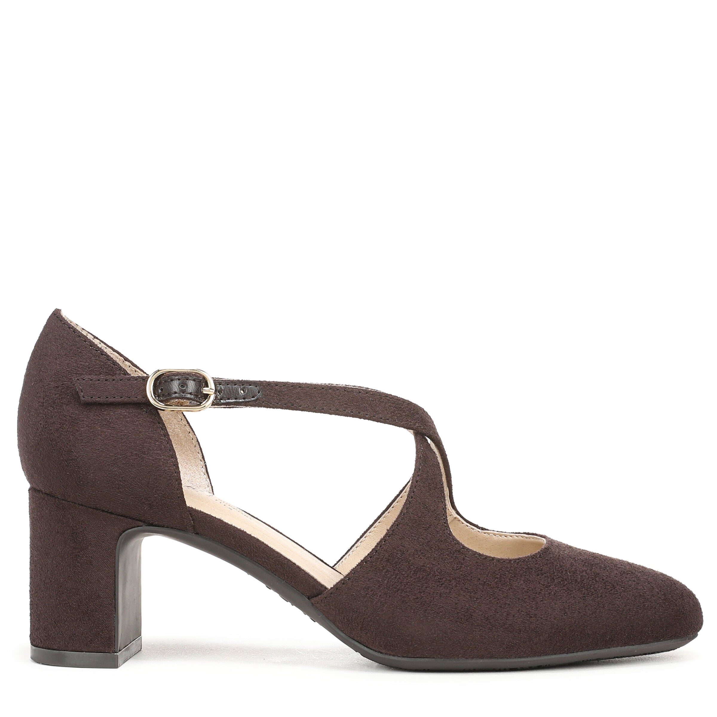 Tracy Strappy Pump, DARK CHOCOLATE, alternate image number 9