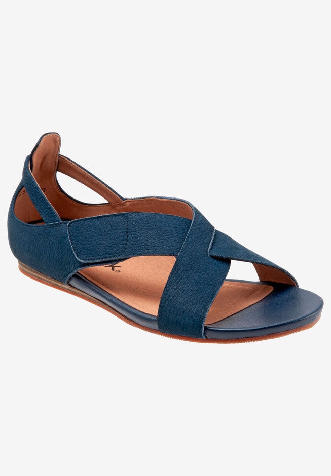 Camilla Sandal , NAVY NUBUCK, hi-res image number 0