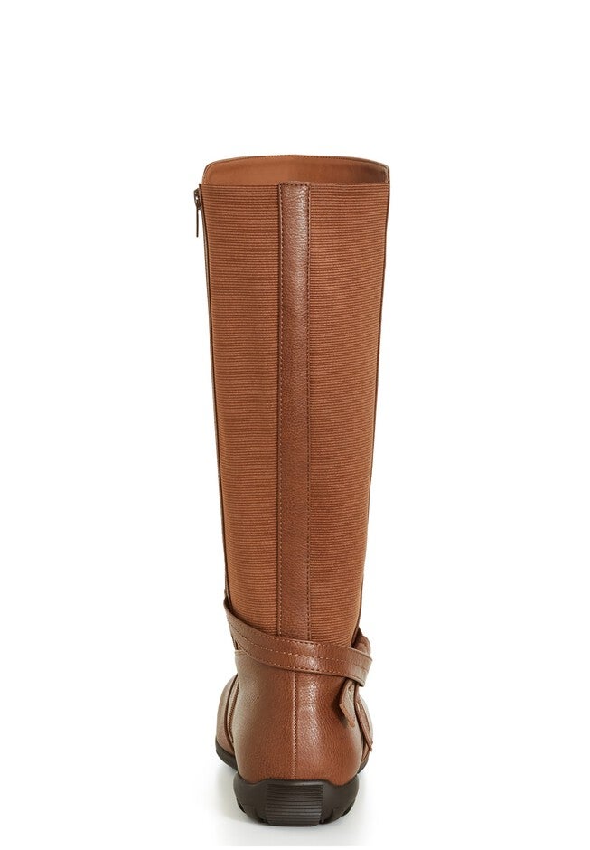 Vera Tall Boot, BROWN, alternate image number 2