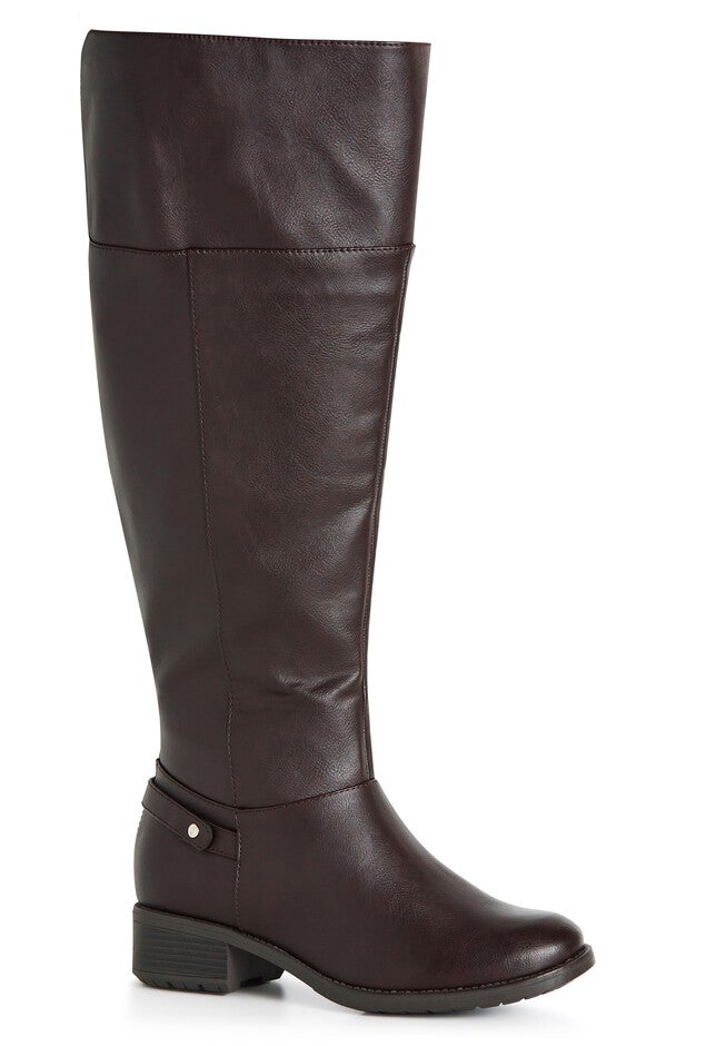 Portia Tall Boot, BROWN, alternate image number 2
