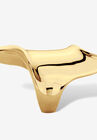 Gold-Plated Free-Form Ring, , on-hover image number null