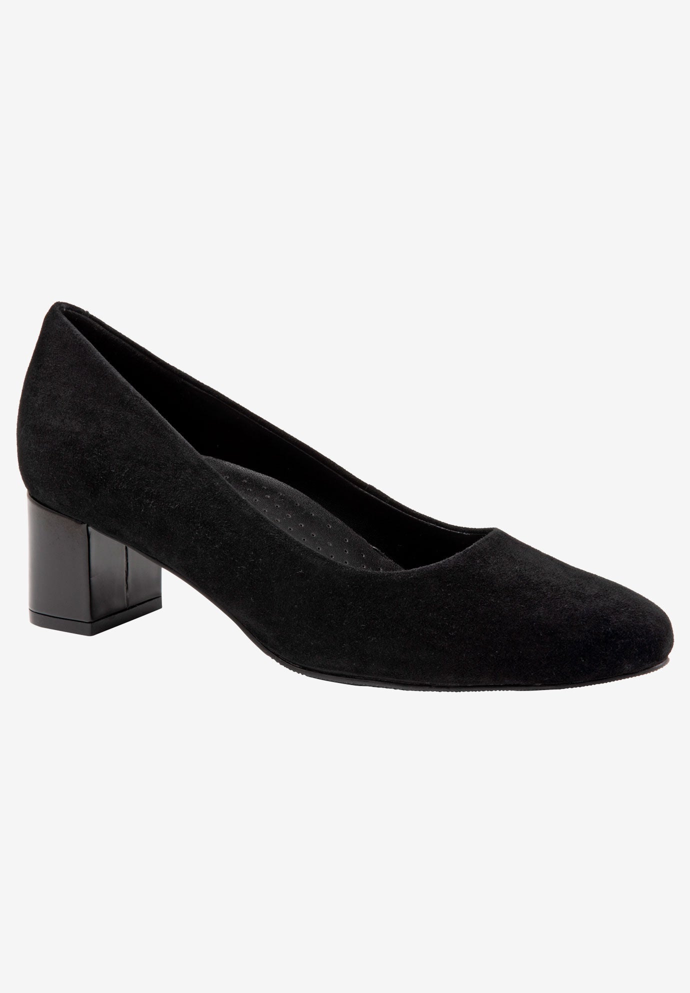 Kari Heeled Pump, BLACK SUEDE, hi-res image number 0
