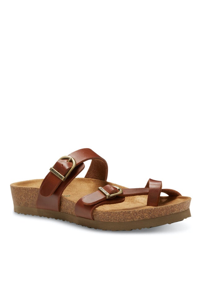 Tiogo Strappy Slide Sandal, TAN, hi-res image number null