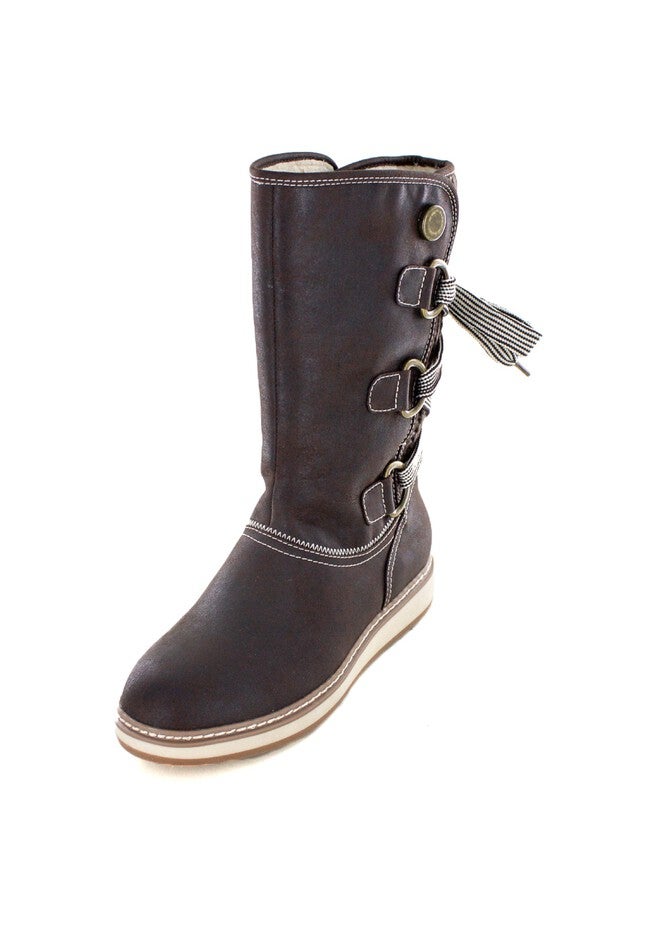 Tivia Cold Weather Boot, DARK BROWN, hi-res image number null