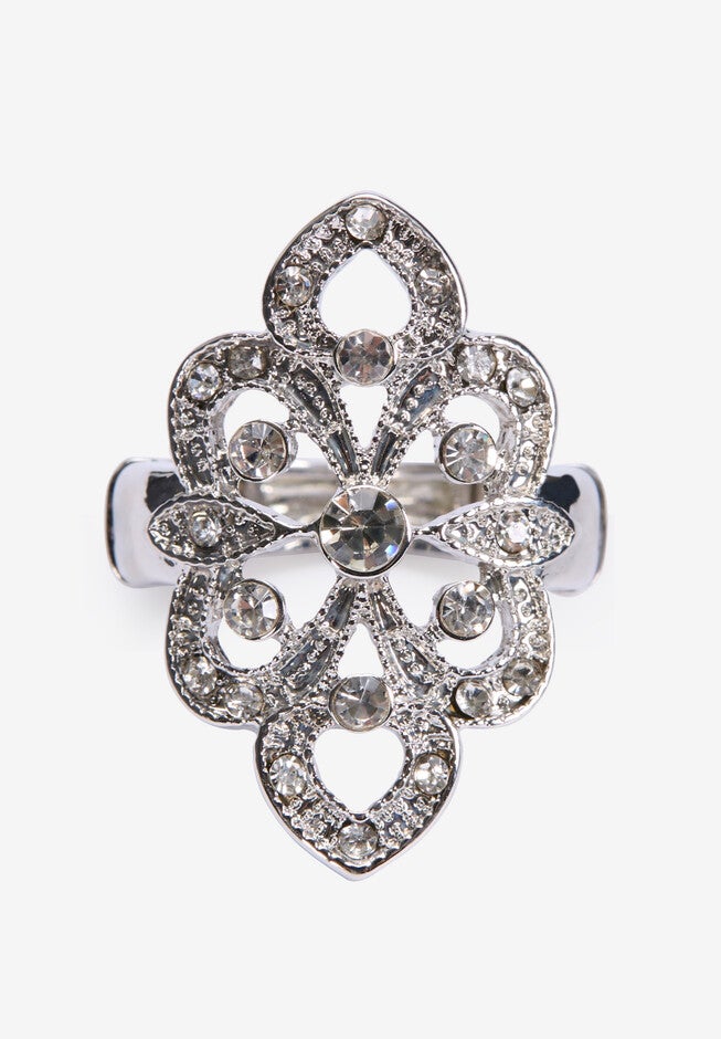 Rhinestone Ring, , alternate image number null