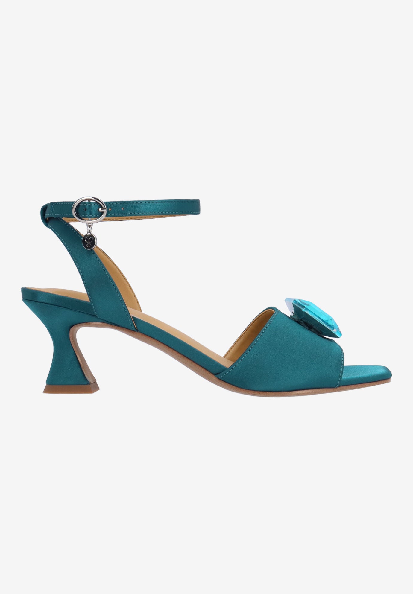 Nickee Ankle Strap Sandal, AQUA, alternate image number 4