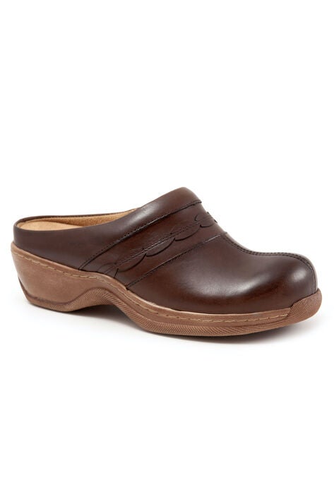 Amber Slip On Mule, DARK BROWN, hi-res image number null