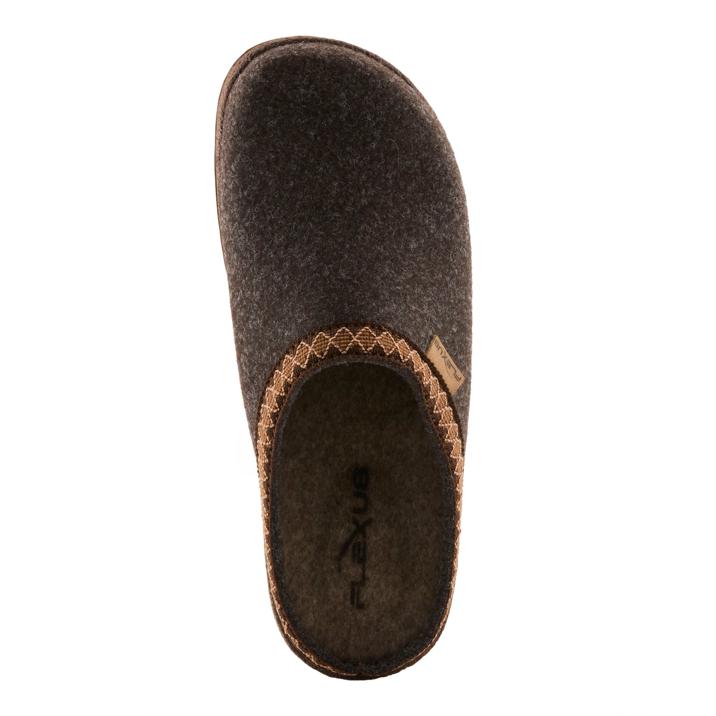 Snuggee Clog Slipper, DARK BROWN, alternate image number 3