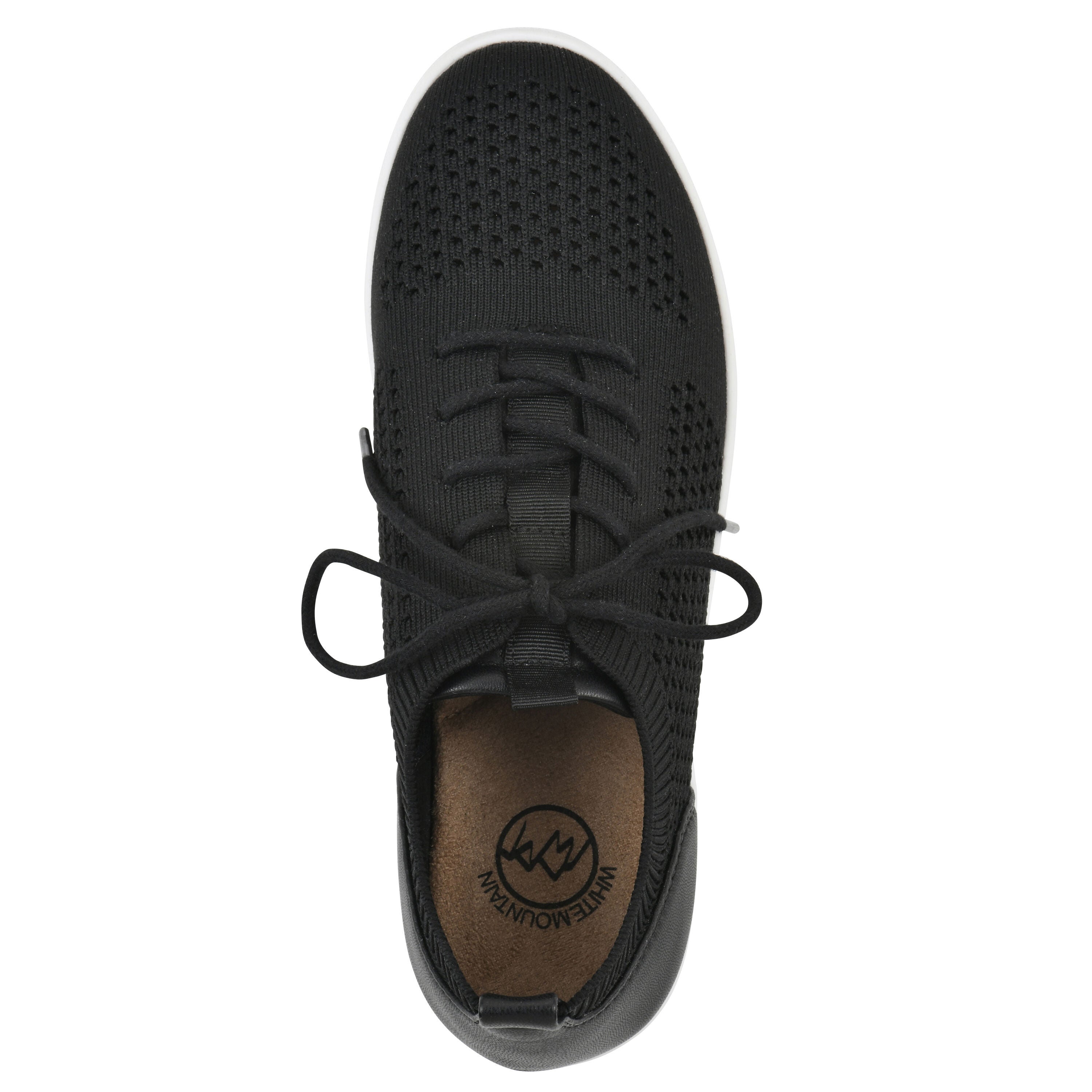 Upscale Slip On Sneaker, BLACK FABRIC, alternate image number 4