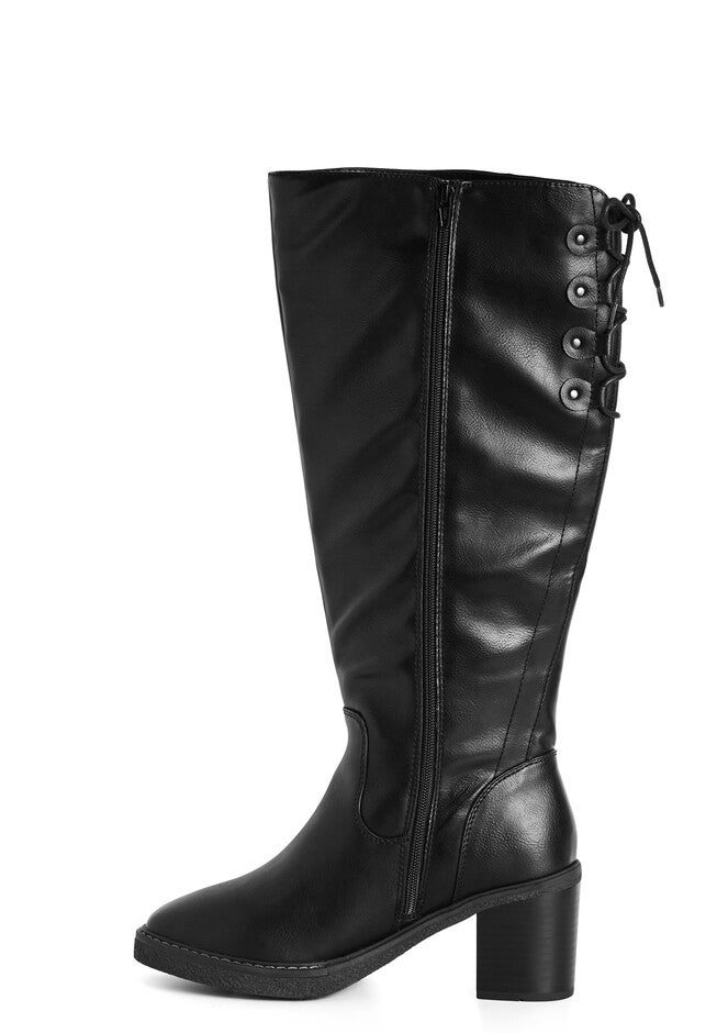 Hadlee Tall Boot, BLACK, alternate image number null