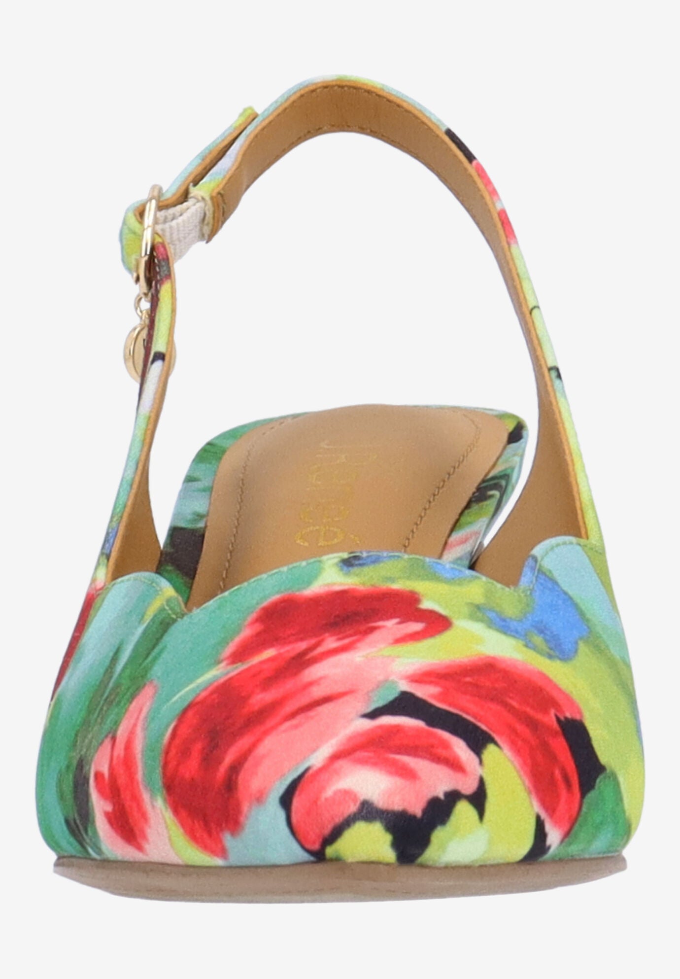 Anara Slingback Pump, GREEN, alternate image number 3