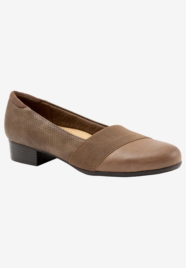 Melinda Slip-On, DARK TAUPE SNAKE, hi-res image number 0