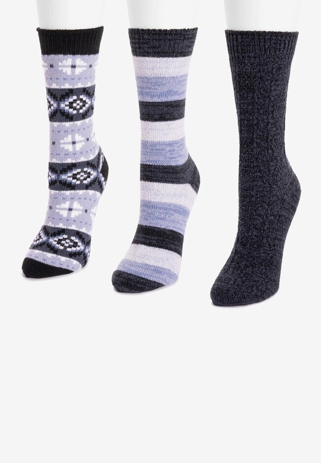 3 Pair Pack Boot Socks, , alternate image number 4
