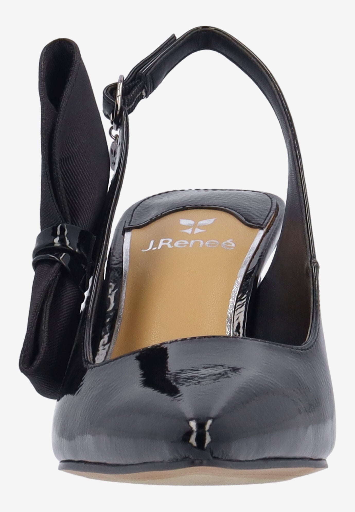 Rowin Slingback Pump, BLACK, alternate image number 3