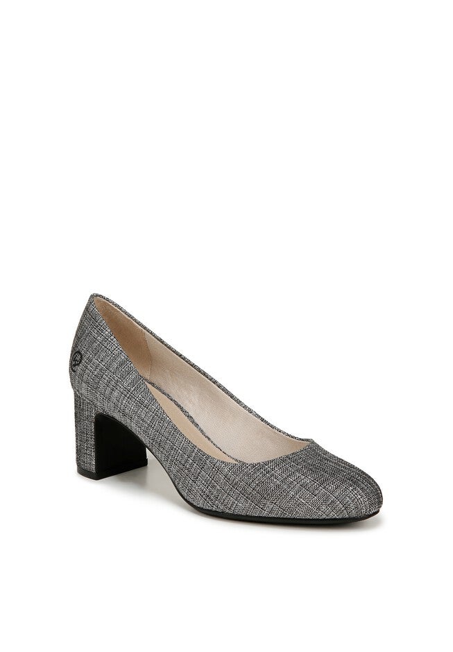 Taylor Pump, BLACK GREY FABRIC, hi-res image number null