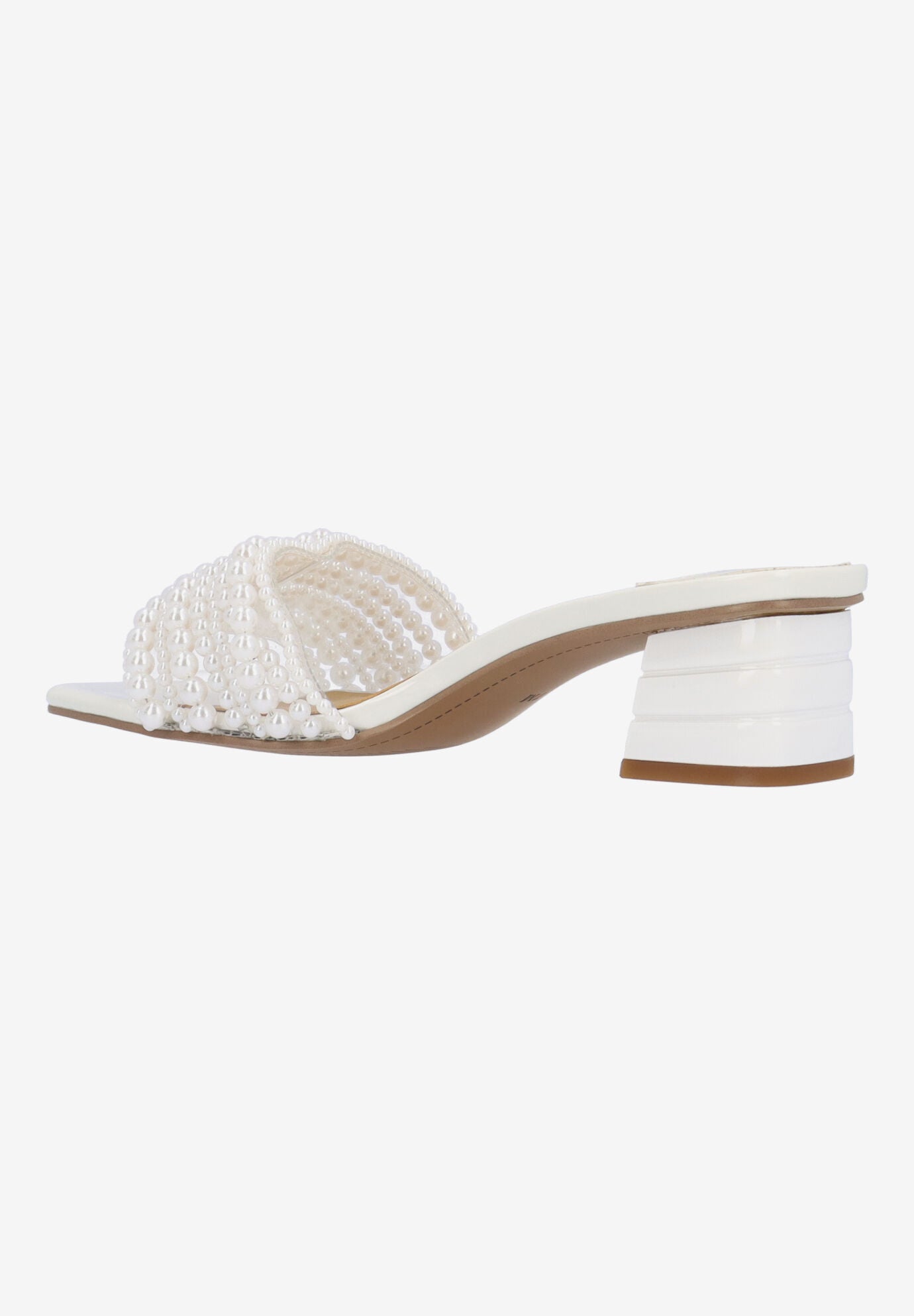 Purla Slip-On Sandal, CLEAR WHITE, alternate image number 5