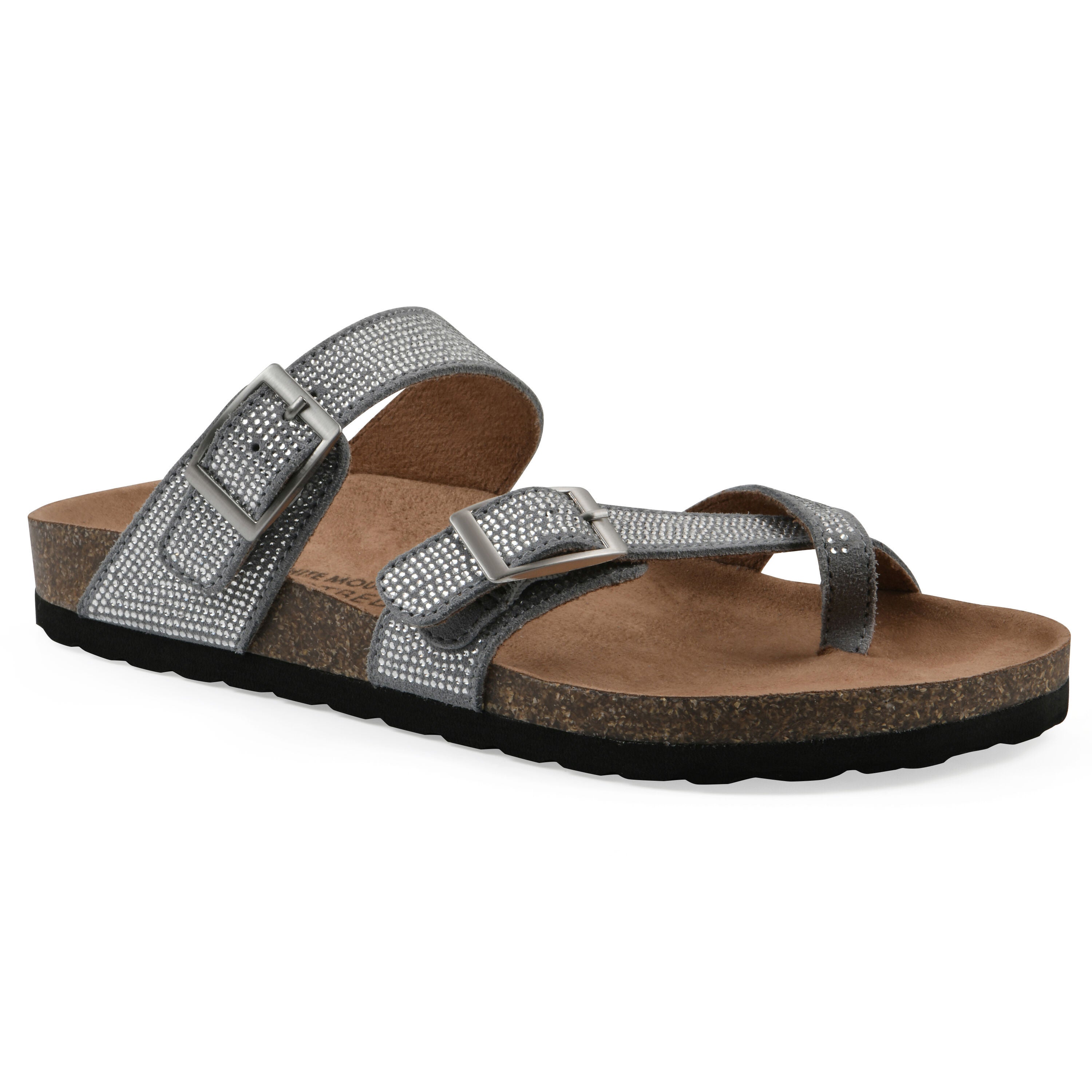 Grays Footbeds Sandal, BLUE SUEDE, hi-res image number 0