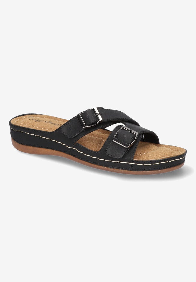 Cullula Sandal, BLACK, hi-res image number null