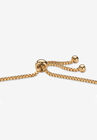 1.60 Cttw. Birthstone And Cz Gold-Plated Bolo Bracelet 10", , on-hover image number null