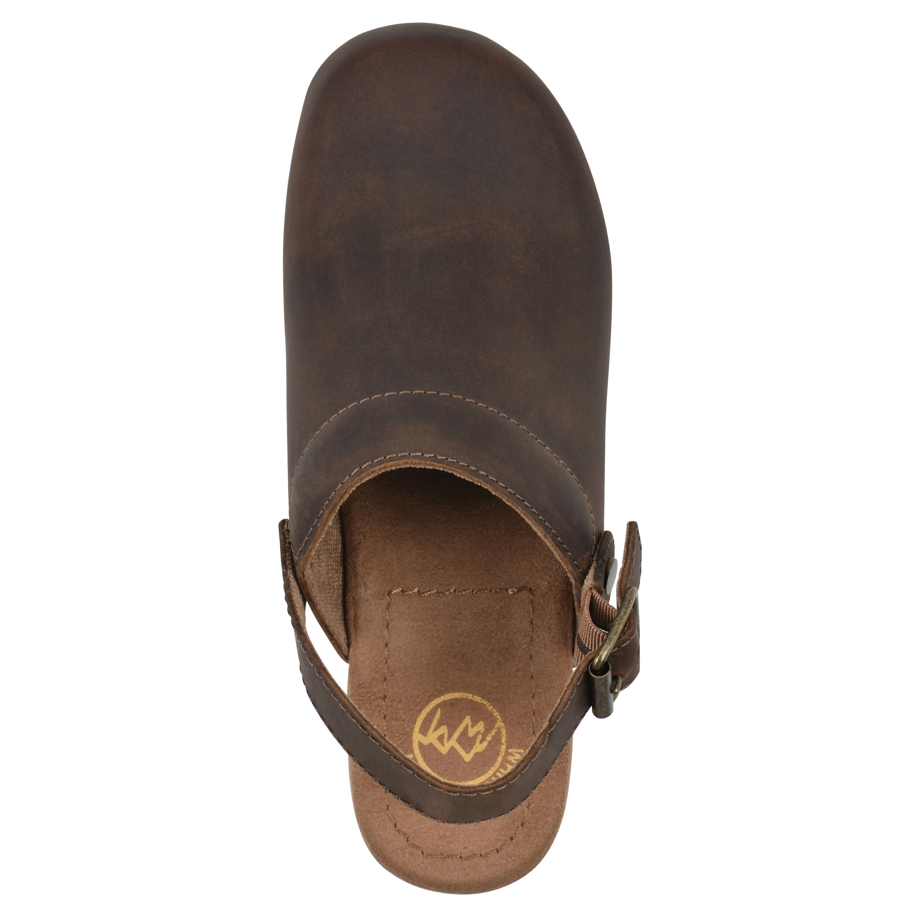 Being Clog, BROWN LEATHER, alternate image number 4