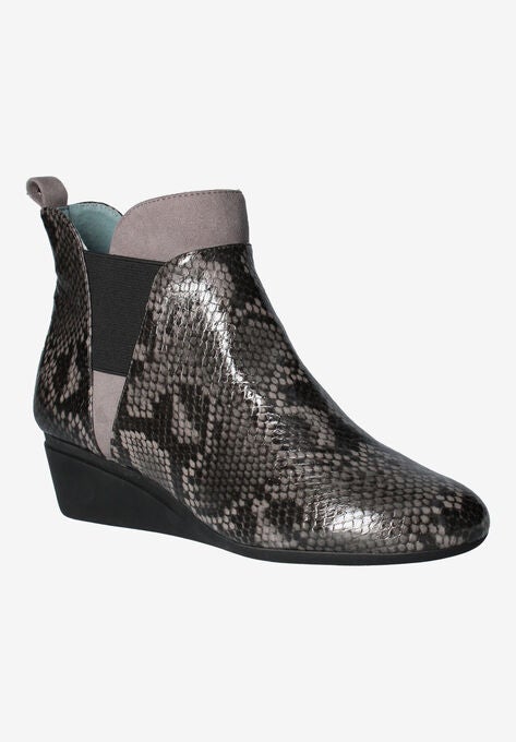 Hemalia Bootie, GRAY BLACK, hi-res image number null